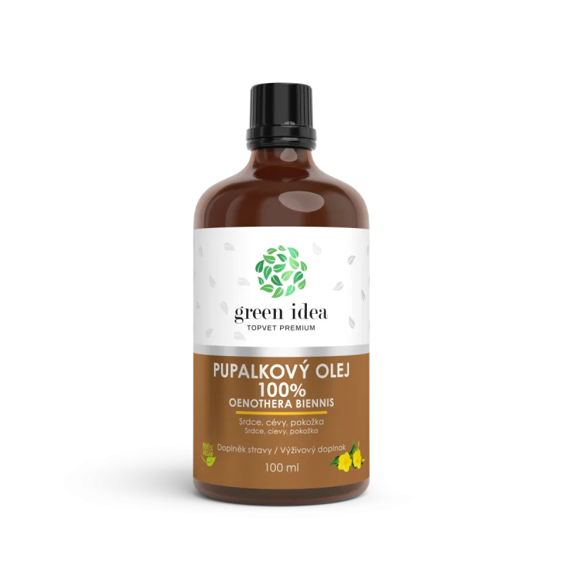 Green idea Pupalkový olej 100 % – 100 ml –