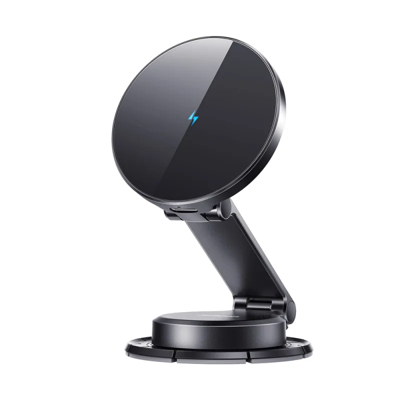 Magnetický držiak Joyroom JR-ZS408 s 15W indukčnou nabíjačkou do kokpitu auta - čierny