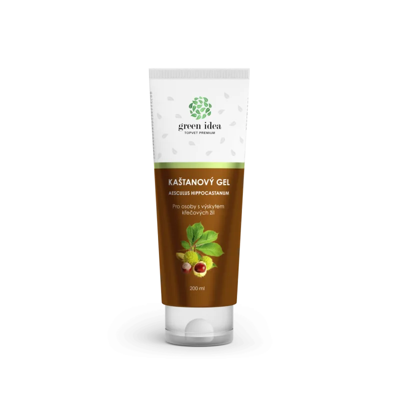 Green idea Gaštanový gél v tube 200 ml -