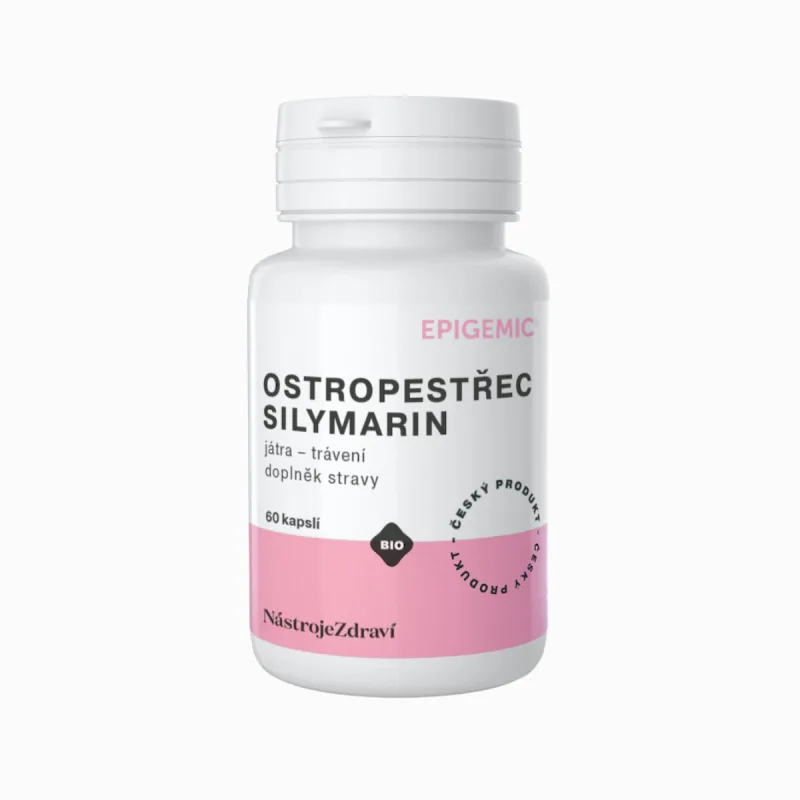 Epigemic® Ostropestrec BIO extrakt - 60 kapsúl -