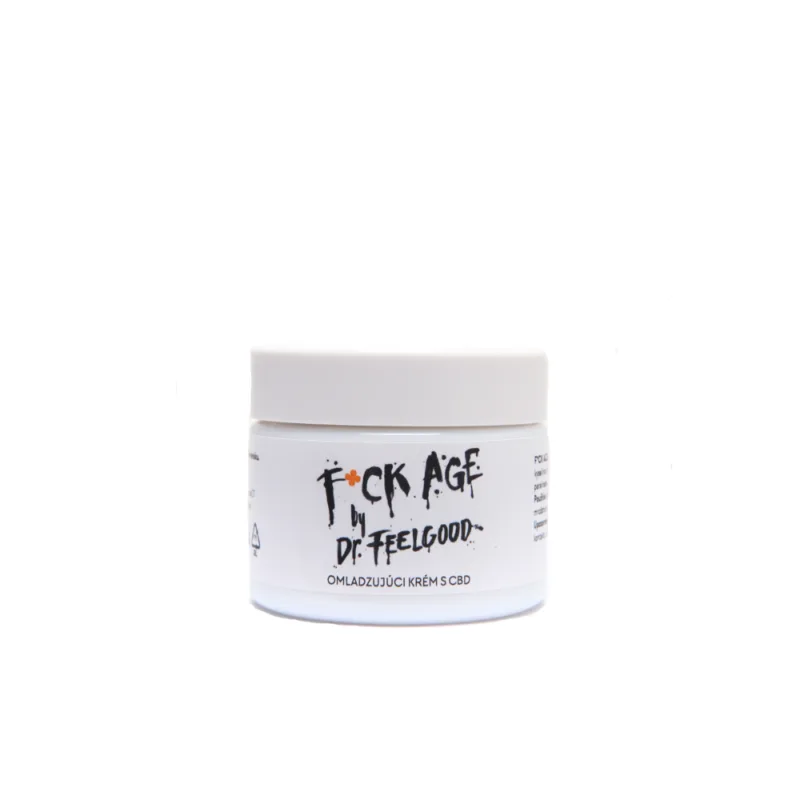 Dr. Feelgood F*CK AGE pleťový krém s CBD - 50 ml -