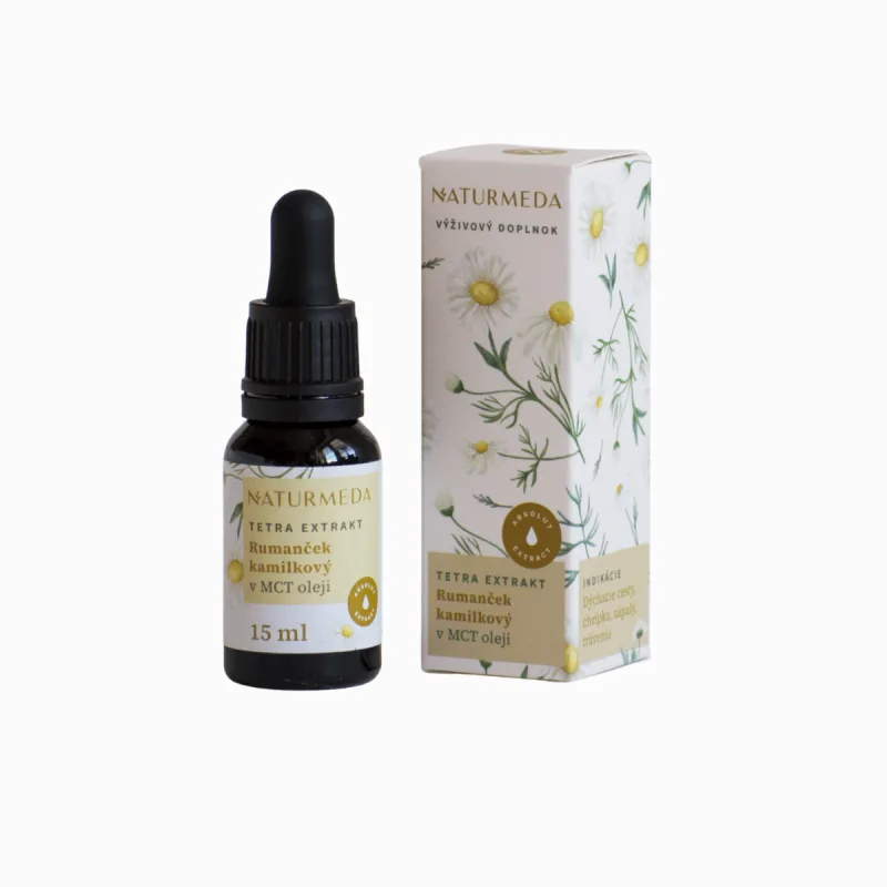 Naturmeda Rumanček kamilkový – Tetra bylinný extrakt – 15 ml –