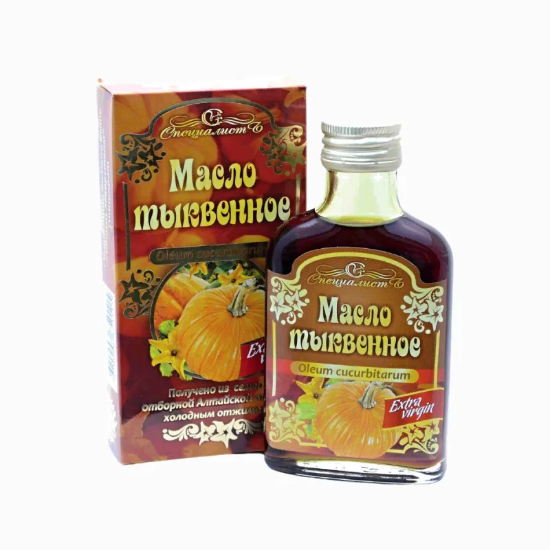 Specialist 100% tekvicový olej, za studena lisovaný, panenský - Objem: 100 ml