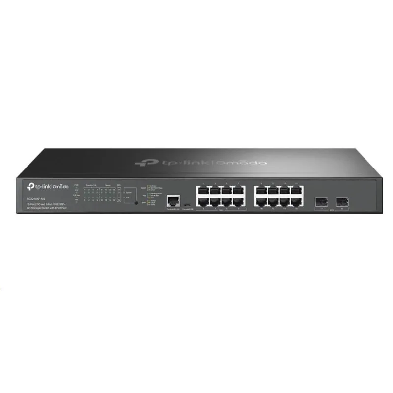 TP-Link SG3218XP-M2 16x2.5G 2xSFP+ L2+8xPOE+ Omada switch SG3218XP-M2