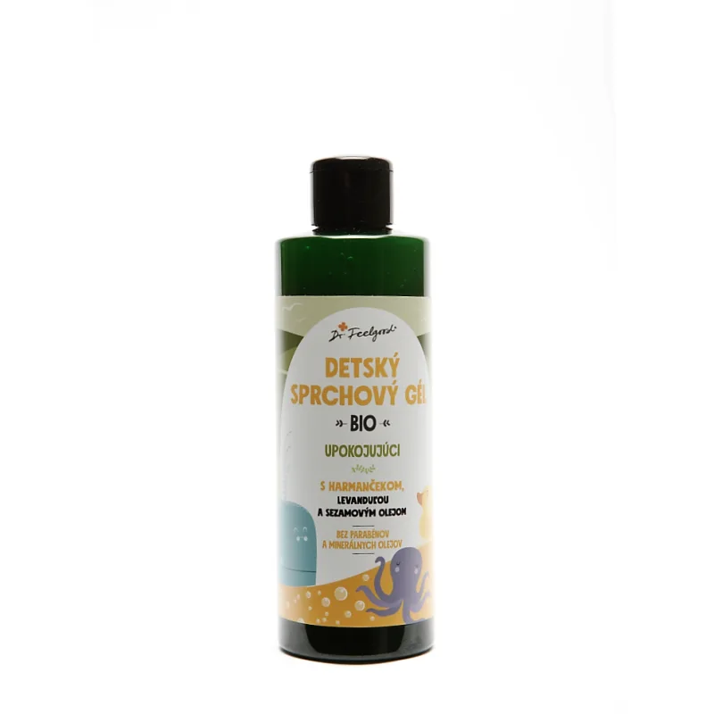 Dr. Feelgood BIO Detský Sprchový gél HARMANČEK - 200 ml -