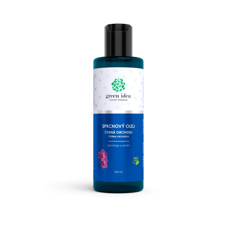Green idea Sprchový olej Čierna orchidea 200 ml -