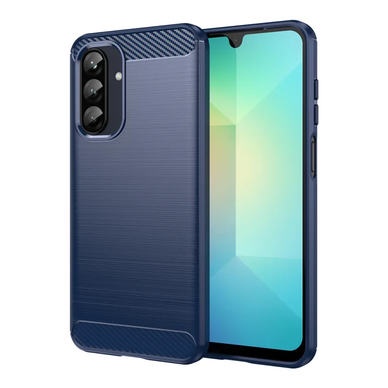 Uhlíkové puzdro pre Samsung Galaxy A26 - modré