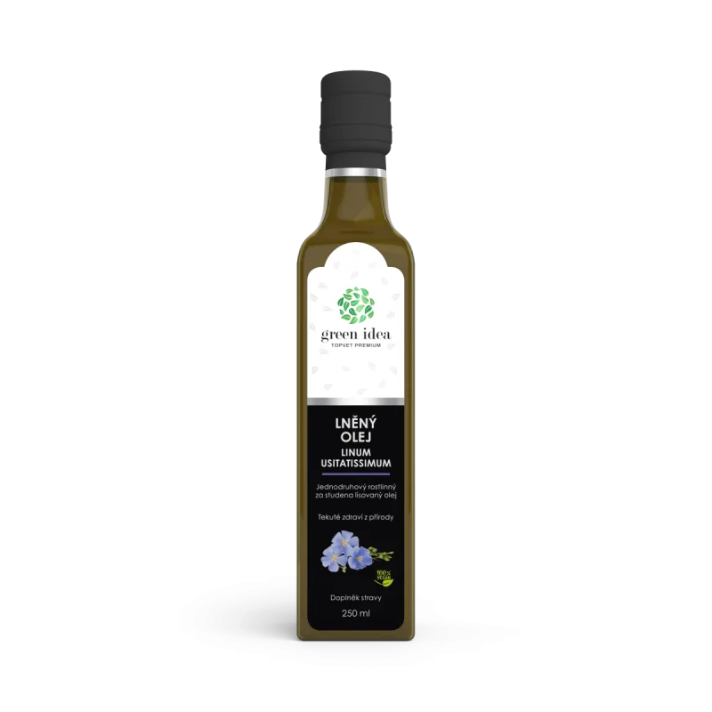 Green idea Ľanový olej 250 ml -