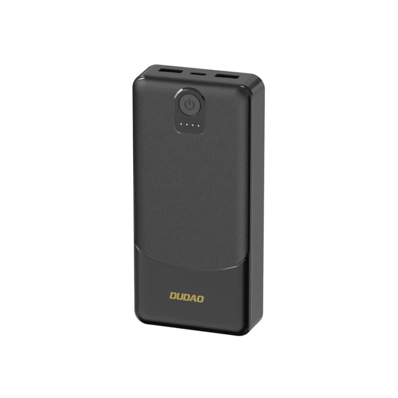 Powerbanka Dudao K10 10000mAh 2,4A 2x USB-A - čierna