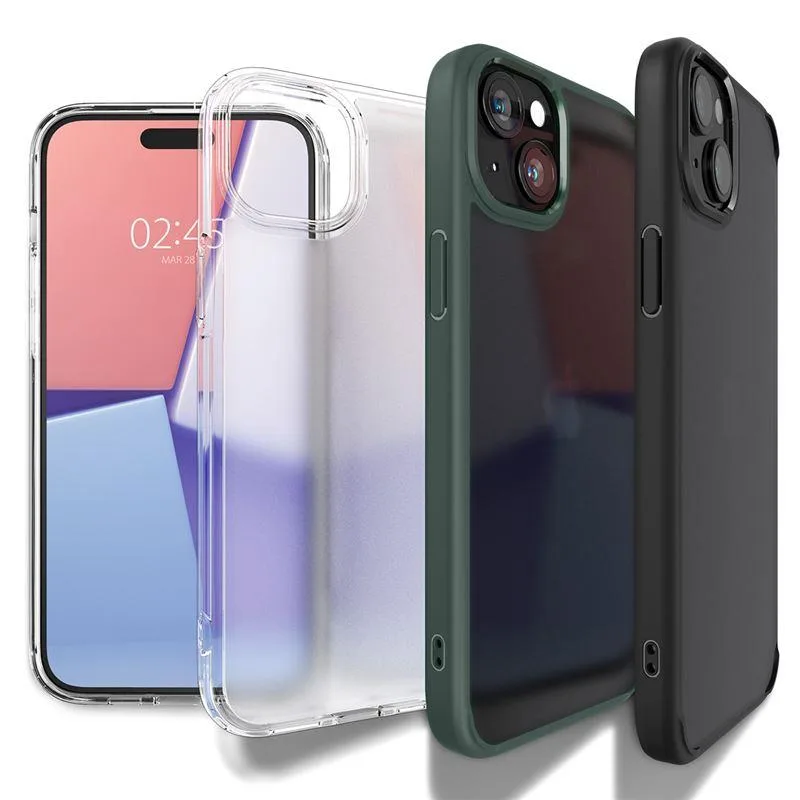 Puzdro Spigen Ultra Hybrid iPhone 15 Plus – tmavomodré