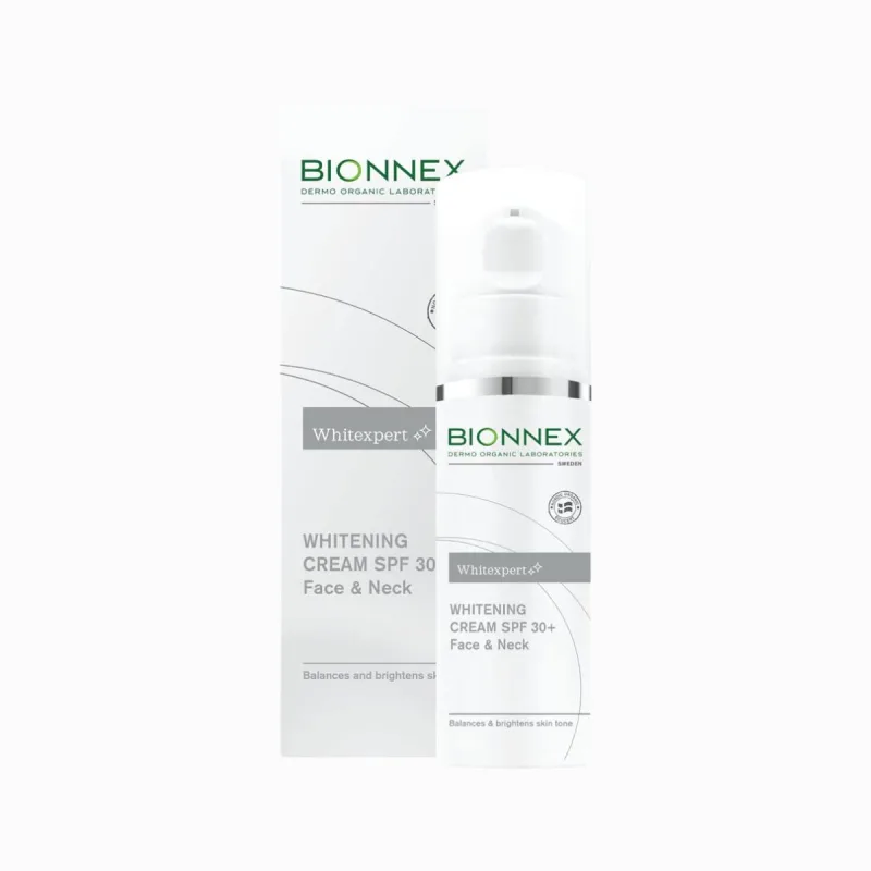 Bionnex Bieliaci krém Whitexpert na tvár a krk SPF30+ 30 ml -