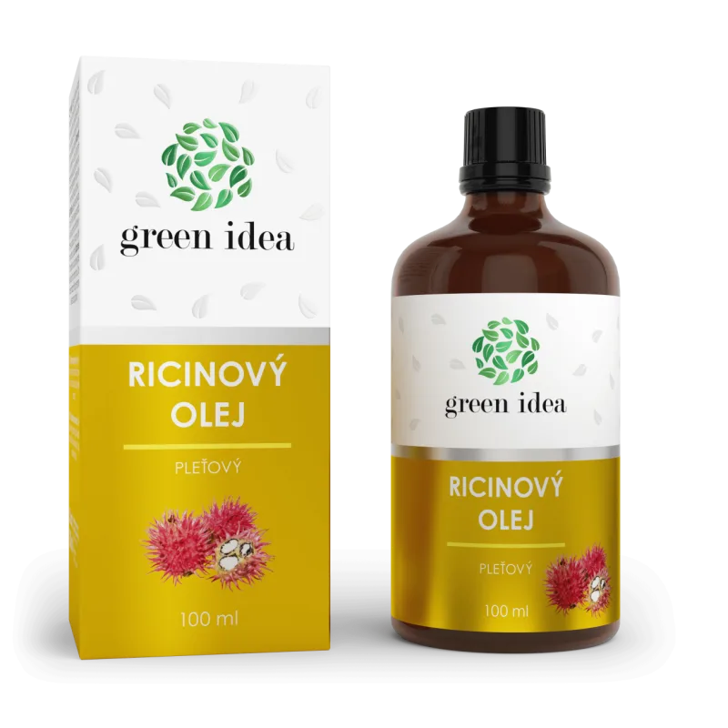 Green idea Ricínový pleťový olej 100 ml –