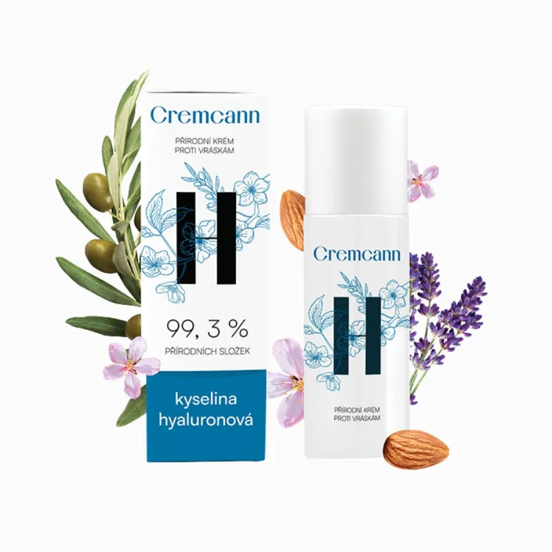 Annabis CREMCANN pleťový krém proti vráskam s kyselinou hyalurónovu - 50 ml -