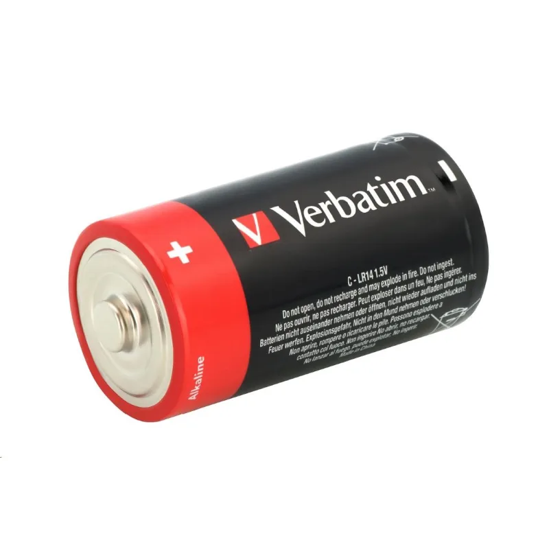 VERBATIM Alkalické baterie C, 2 PACK / LR14 49922