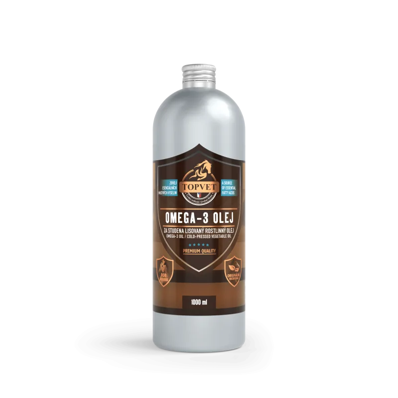Green idea Omega-3 olej pre kone - 1000 ml -