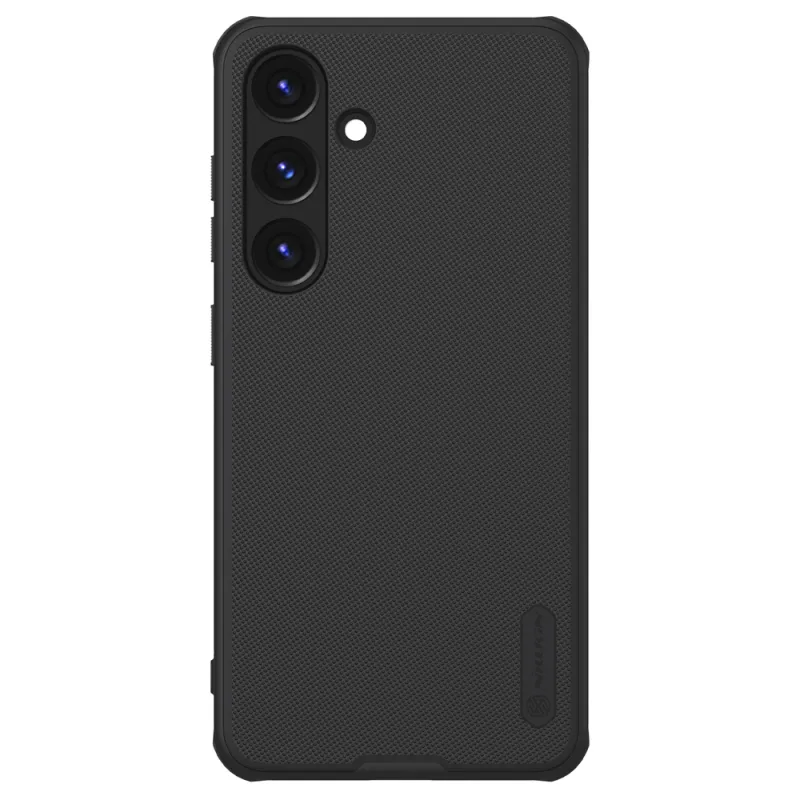 Pancierové puzdro Nillkin Super Frosted Shield Pro pre Samsung Galaxy S24+ - čierne