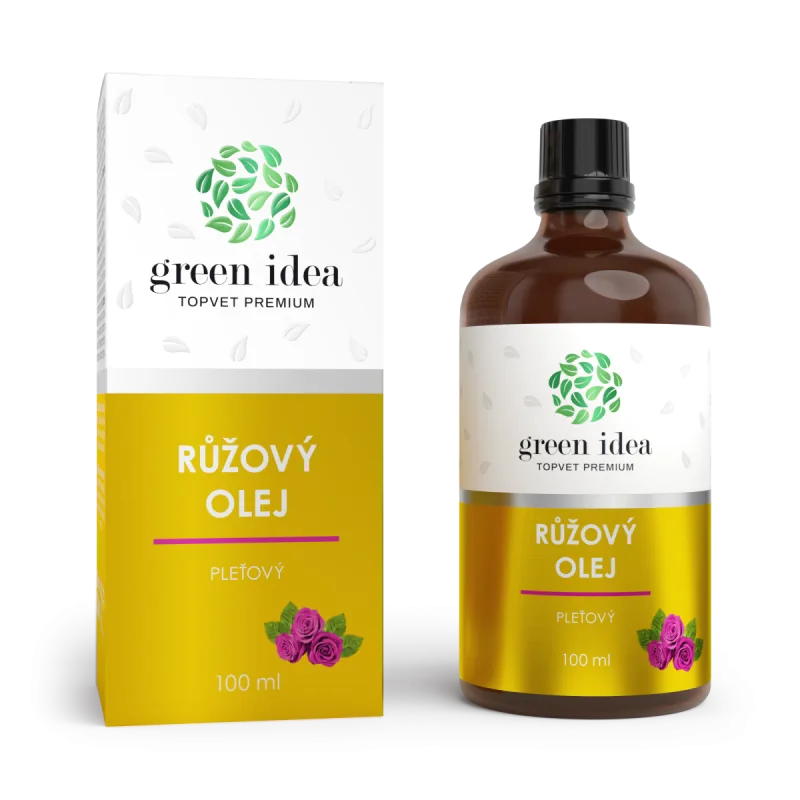 Green idea Ružový pleťový olej 100 ml –