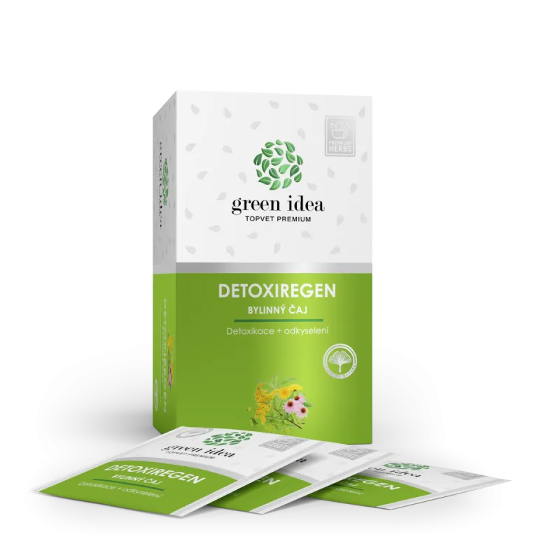 Green idea Herbex Detoxiregen - bylinný čaj 20 vrecúšok -