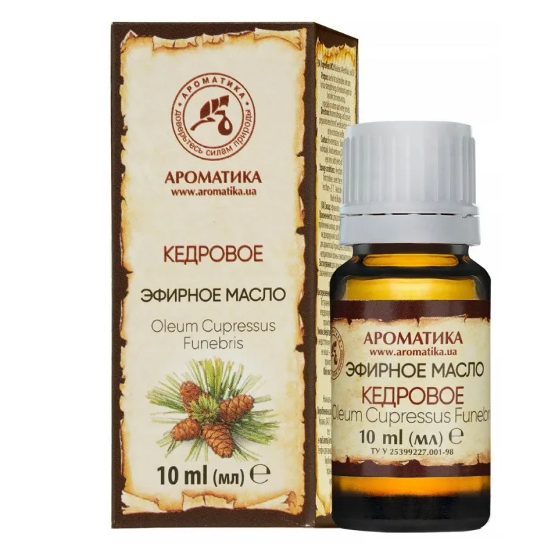 Aromatika Esenciálny olej Céder - 10 ml -