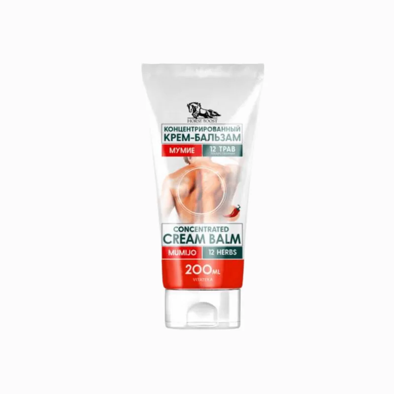 Vitateka Koncentrovaný krém-balzam s mumiom a extraktom z 12 bylín - 200 ml -