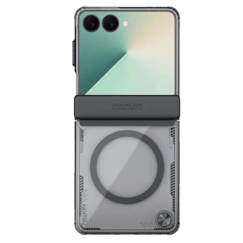 Magnetické puzdro Nillkin Iceblade pre Samsung Galaxy Z Flip 7 kompatibilné s MagSafe – čierne
