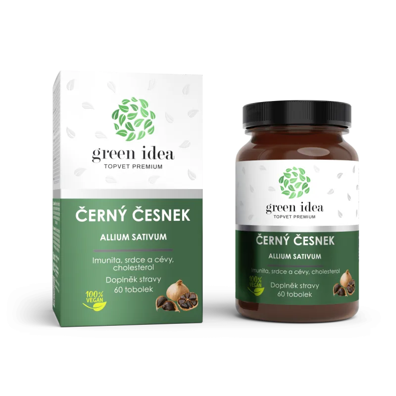 Green idea Čierny cesnak - 60 kapsúl -
