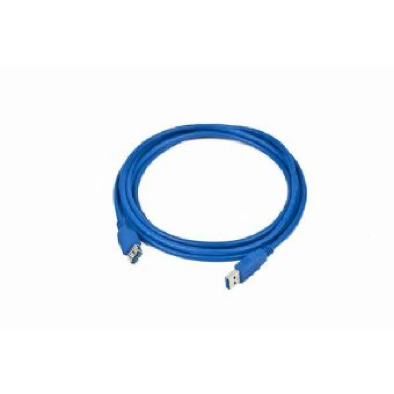 Kábel USB A-A 3m USB 3.0 predlžovací, modrý CCP-USB3-AMAF-10