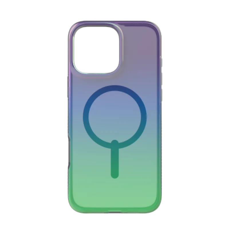 Puzdro ZAGG Milan Snap Case s MagSafe pre iPhone 16 Pro Max – zelené/fialové