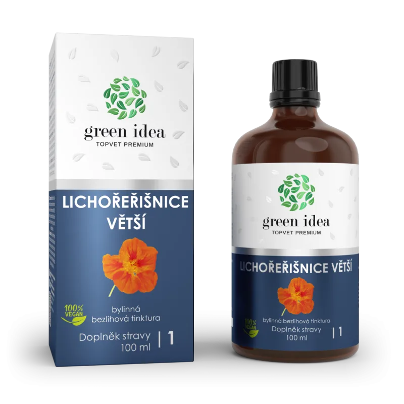 Green idea Kapucínka - bezliehová tinktúra 100 ml -