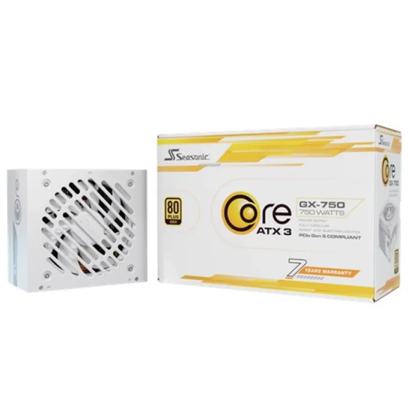 Seasonic CORE GX GOLD 750W V2 ATX 3.1, PCIe 5.1, modular SRP-CGX751…
