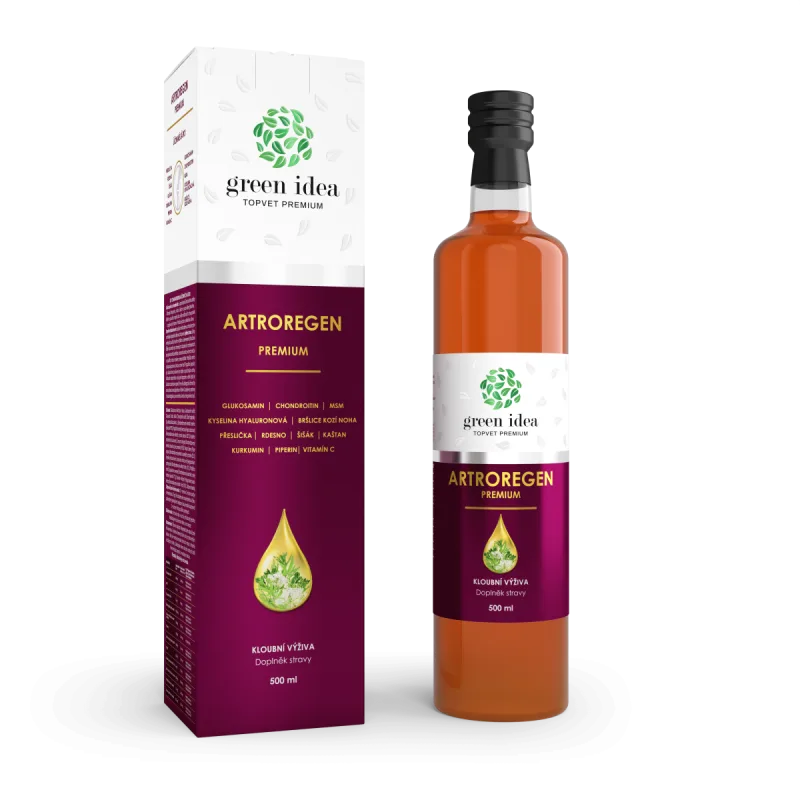 Green idea Artroregen premium – kĺbová výživa 500 ml –