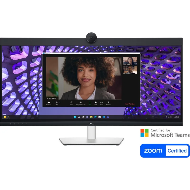 Dell/ P3424WEB/ 34, 14"/ IPS/ 3440x1440/ 60Hz/ 8ms/ Blck-Slvr/ 3R 210-BFOB
