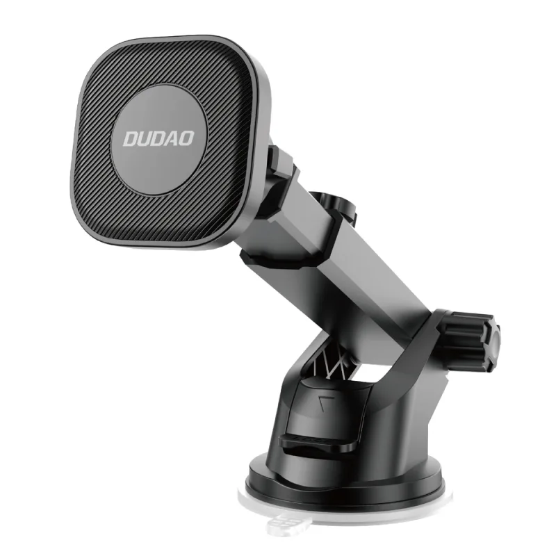 Dudao magnetický držiak telefónu do auta s teleskopickým ramenom čierny (F6Max)