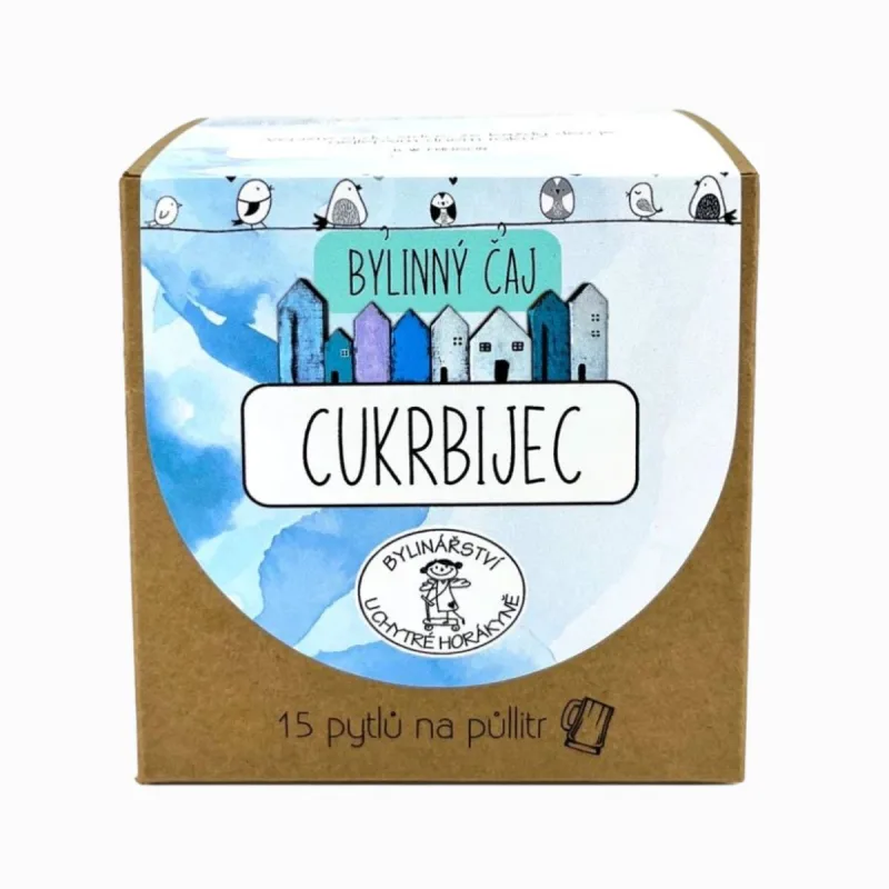 Bylinářství U Chytré horákyně Porcovaný bylinný čaj "Ničiteľ cukru" - 45g (15x3g)-