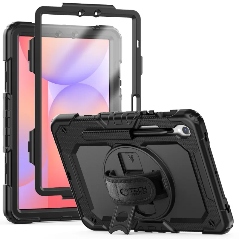 Puzdro Tech-Protect Solid360 pre Samsung Galaxy Tab S9 FE 10,9" X510 / X516B – čierne