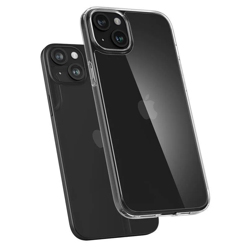 Hybridné puzdro Spigen Airskin pre iPhone 15 Plus – priehľadné