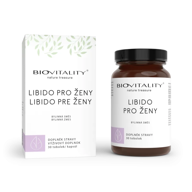 Green idea Libido pre ženy – bylinný komplex – 30 kapsúl –