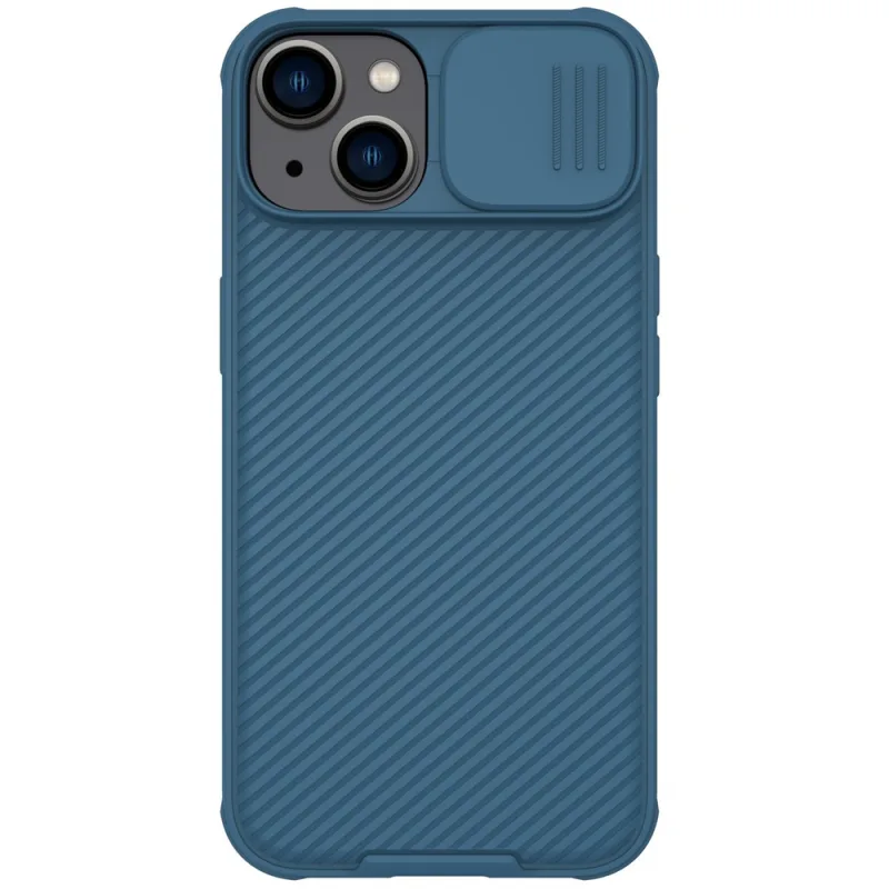 Nillkin CamShield Pro Case iPhone 14 Plus Armored Cover Ochranný kryt fotoaparátu modrý