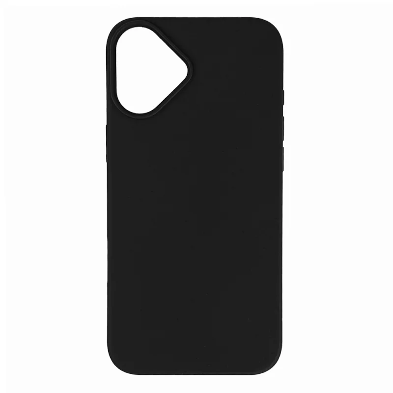 Viacfarebné pšeničné puzdro MagSafe pre iPhone 16 Plus - čierne