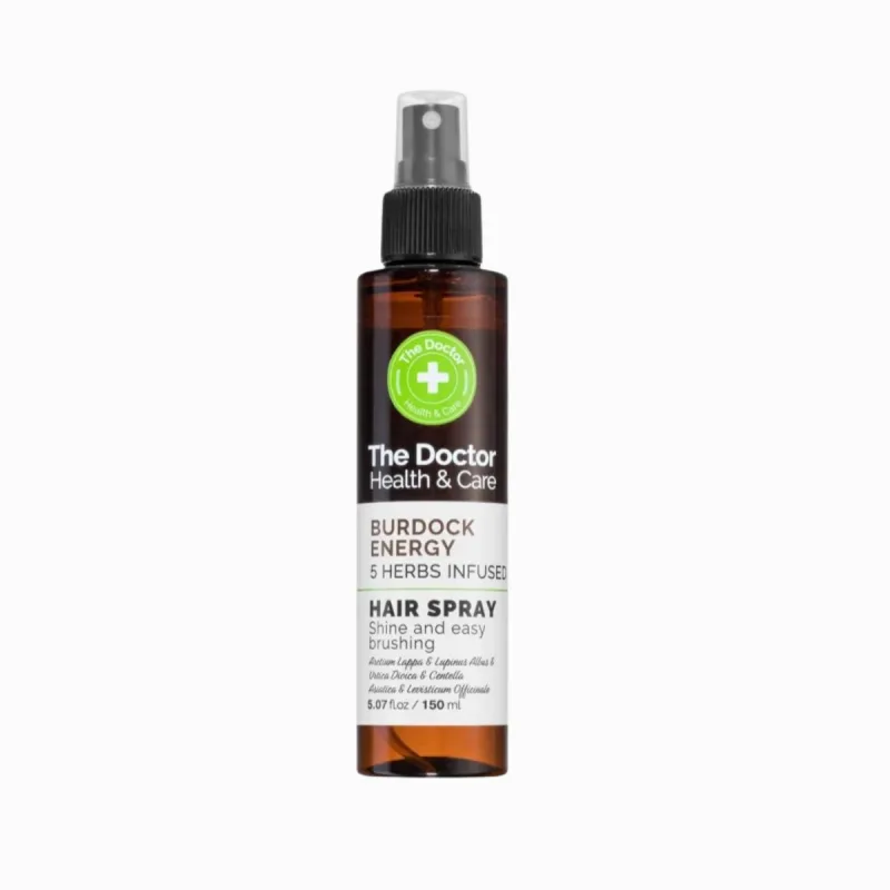 The Doctor Health and Care Lopúchový energetický vitalizujúci sprej na vlasy - 150 ml - The Doctor Health & Care