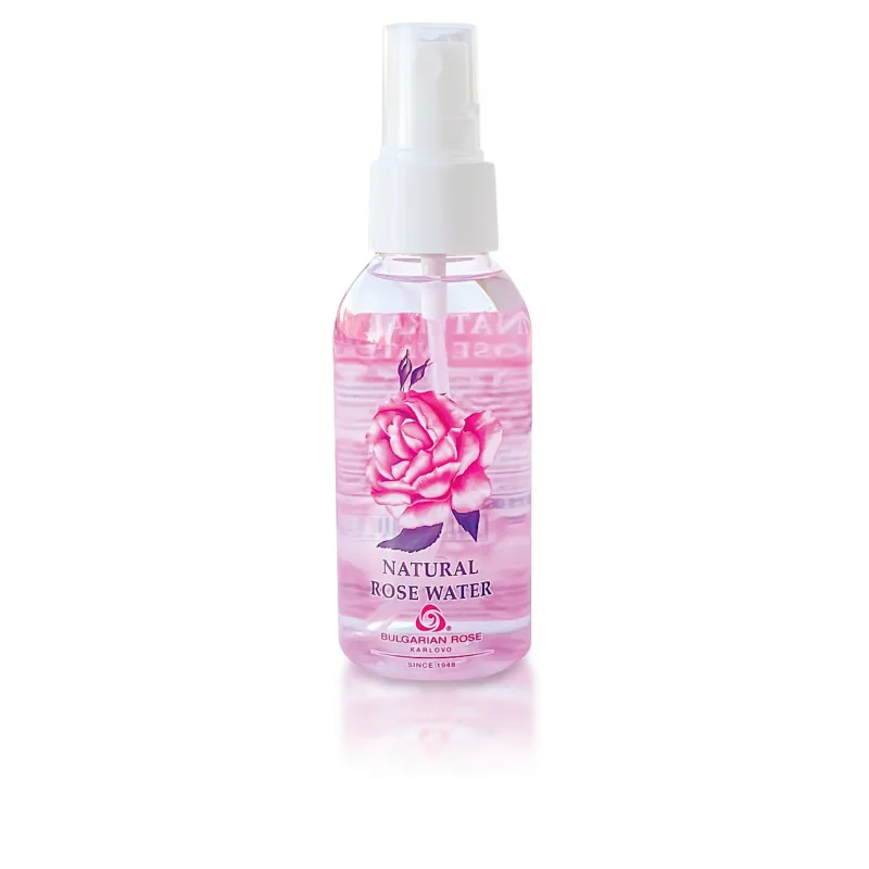 Bulgarian Rose Karlovo Prírodná ružová voda 100 ml - sprej -