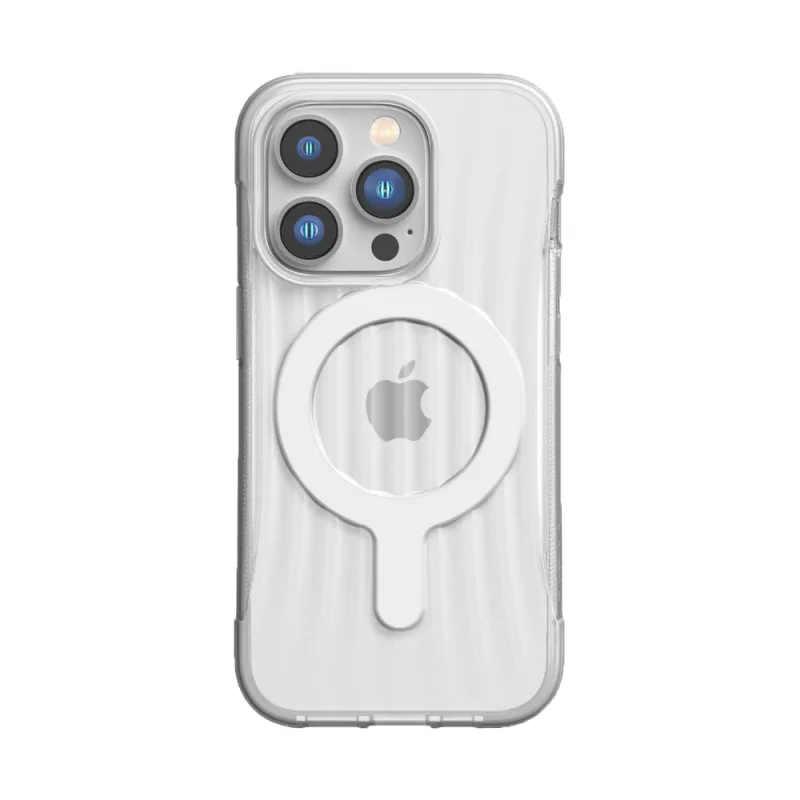 Kryt Raptic X-Doria Clutch Case iPhone 14 Pro Max so zadným krytom MagSafe priehľadný