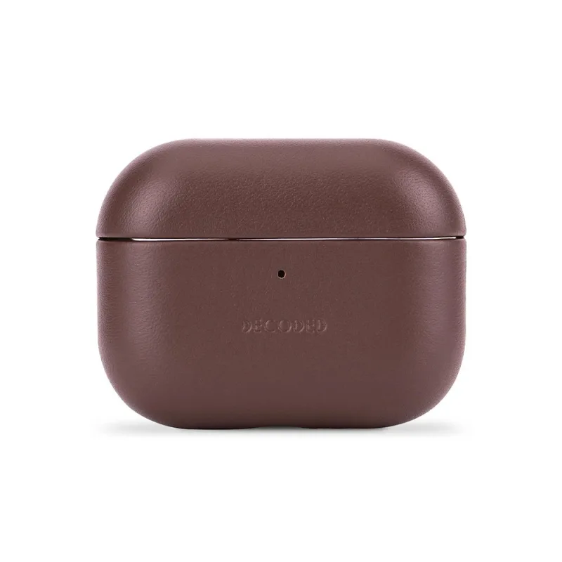 Decoded puzdro Leather AirCase pre Apple Airpods Pro 3 - Chocolate…