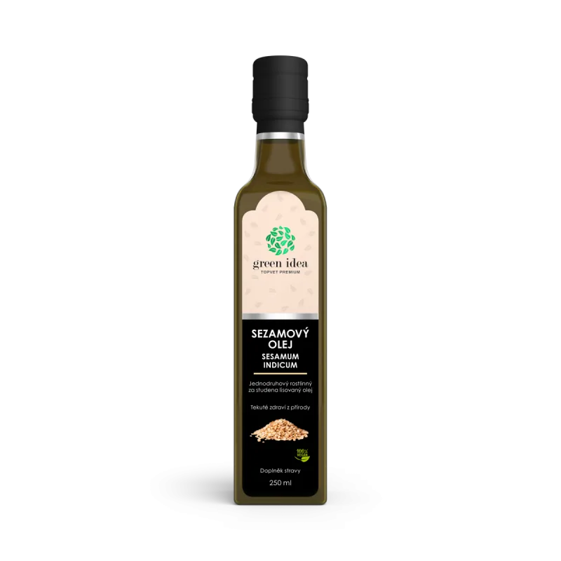 Green idea Sezamový olej 250 ml –