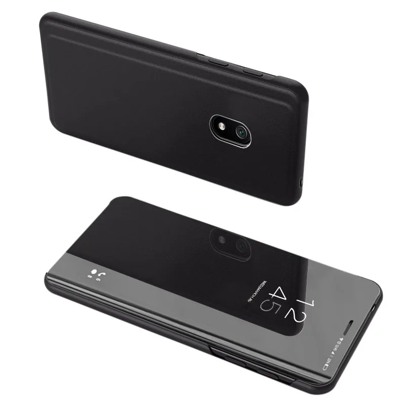 Kryt Clear View Case pre Xiaomi Redmi 8A čierny