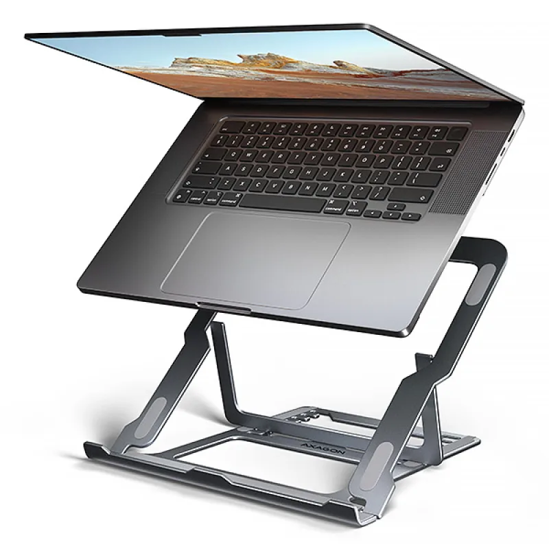 AXAGON STND-LAG, hliníkový stojan pre notebooky 10"-17.3", nastaviteľná…
