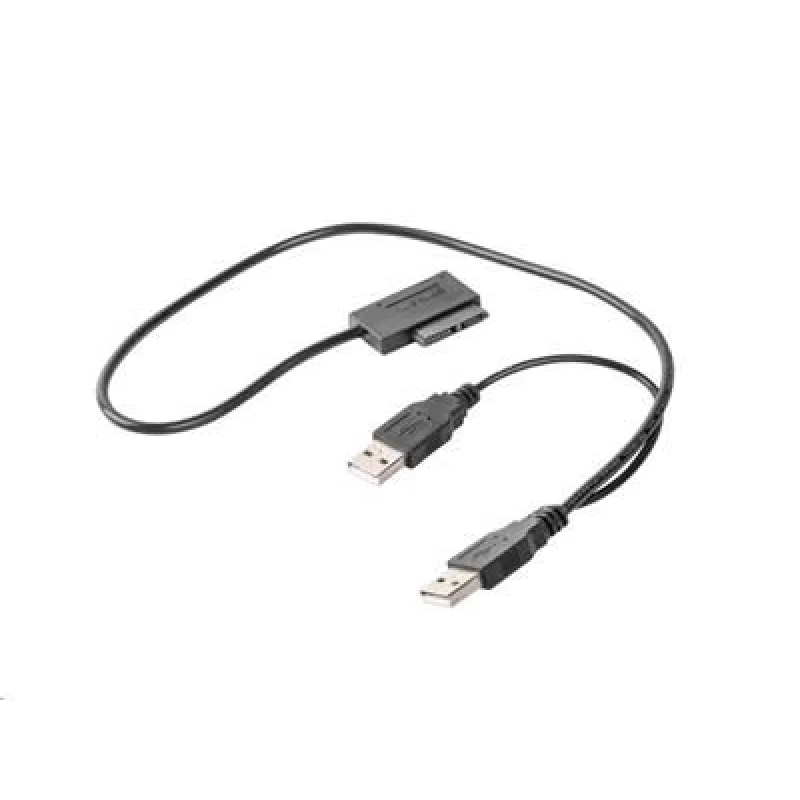 Externý adaptér GEMBIRD USB na SSD Slim SATA, DVD A-USATA-01