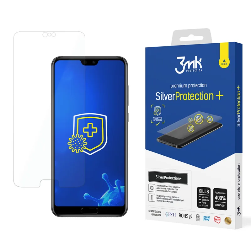 3mk SilverProtection+ ochranná fólia pre Huawei P20 Pro