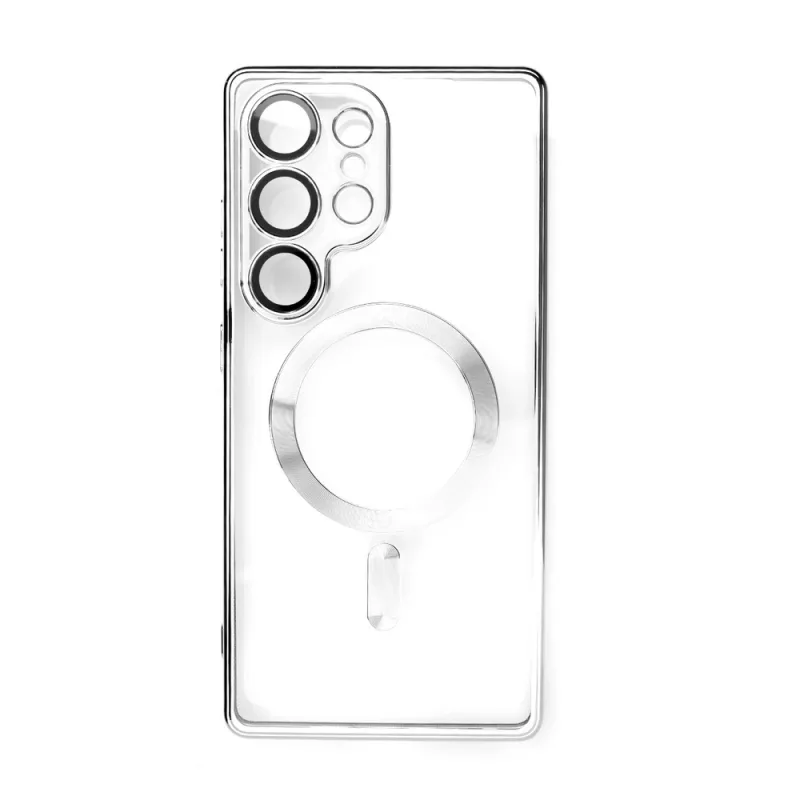 Galvanizované puzdro s MagSafe pozinkované pre iPhone 16e - strieborné