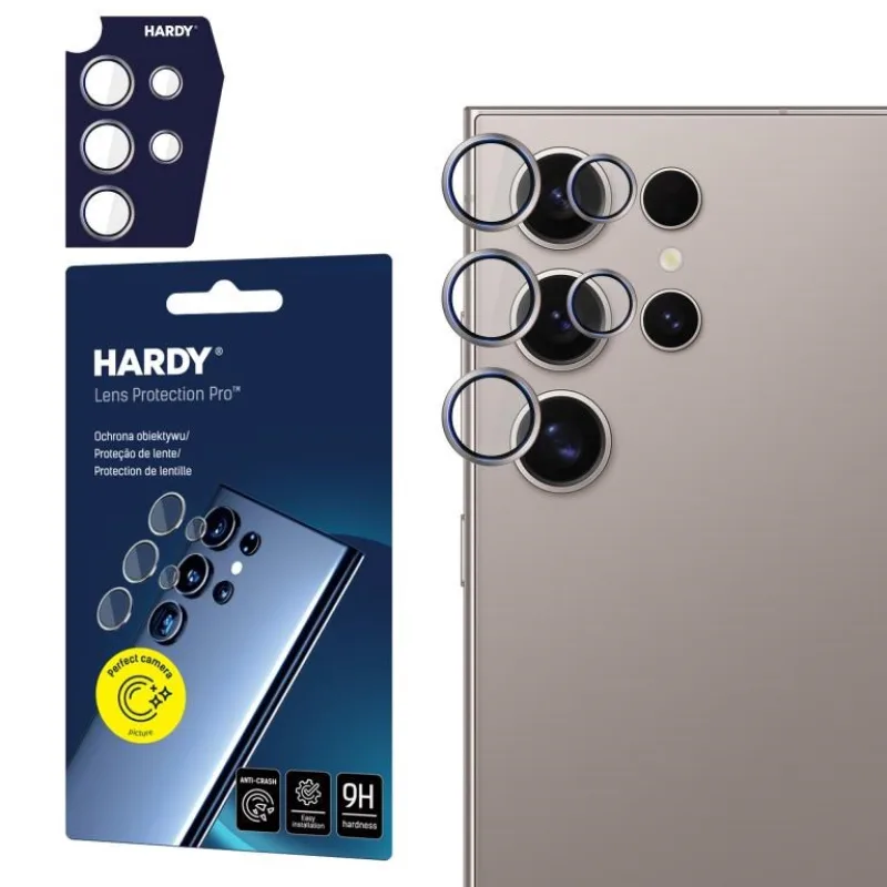 3mk HARDY Lens Protection Pro pro Samsung Galaxy S24 Ultra Gray…